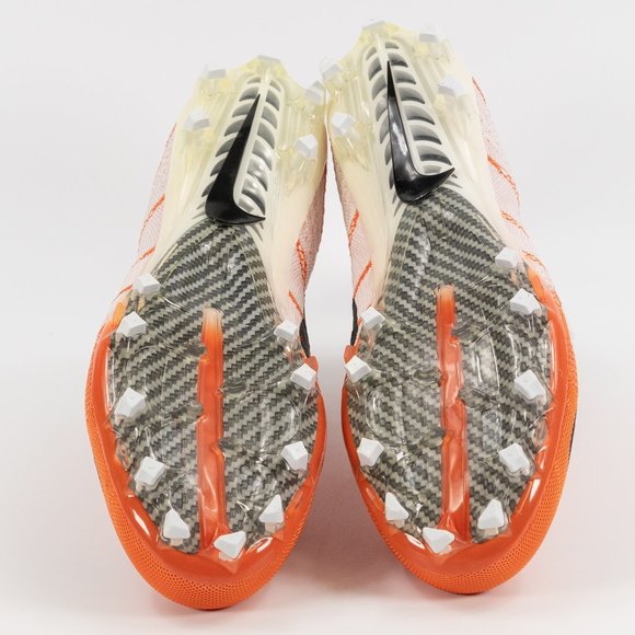 Nike Vapor Untouchable 3 Elite Flyknit Orange White AO3006-118 Football Cleats main image 6